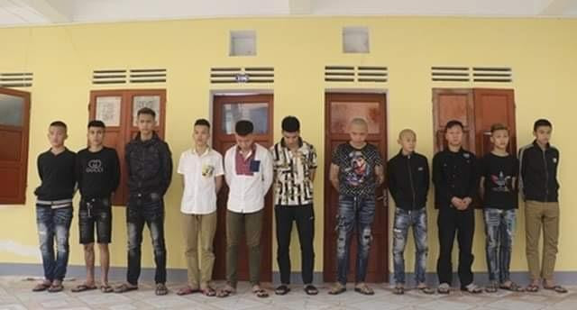 Nhóm đàn em của Dương tại cơ quan công an