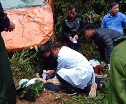 Hiện trường nơi xảy ra vụ tai nạn