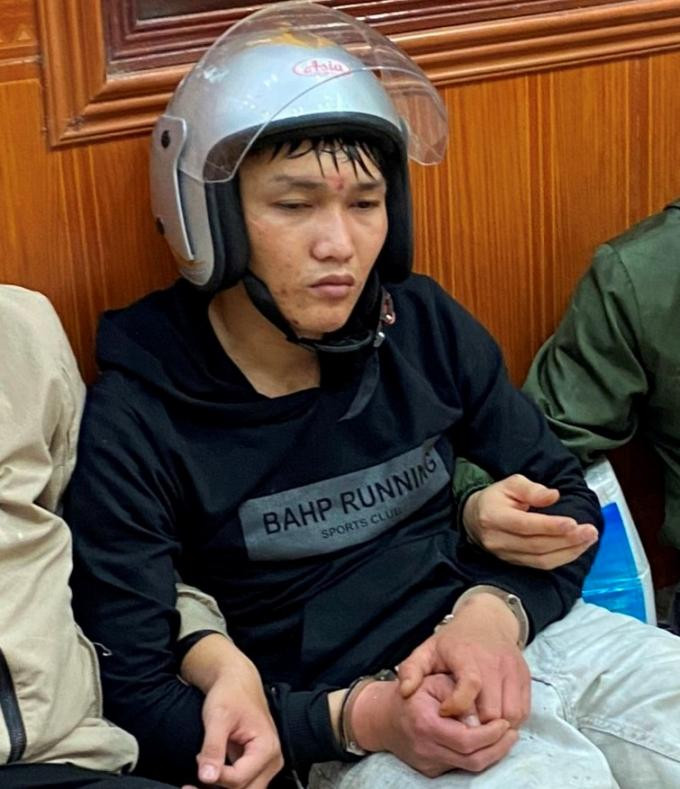 Thướng thời điểm bị bắt Thướng thời điểm bị bắt