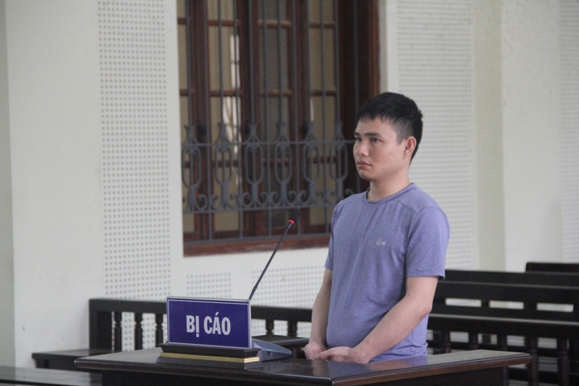 Trần Đức Dũng trong phiên xét xử