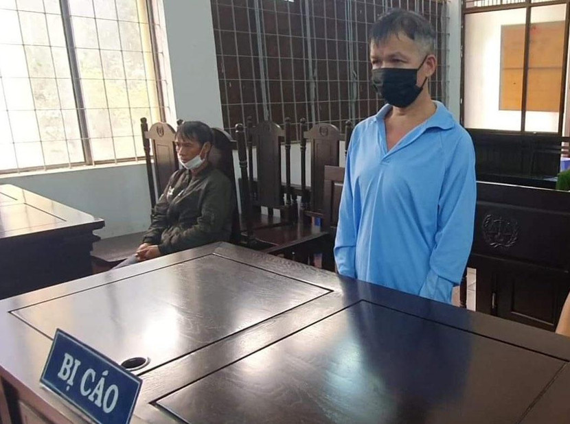 Bị cáo Trần Văn Niu tại phiên xét xử