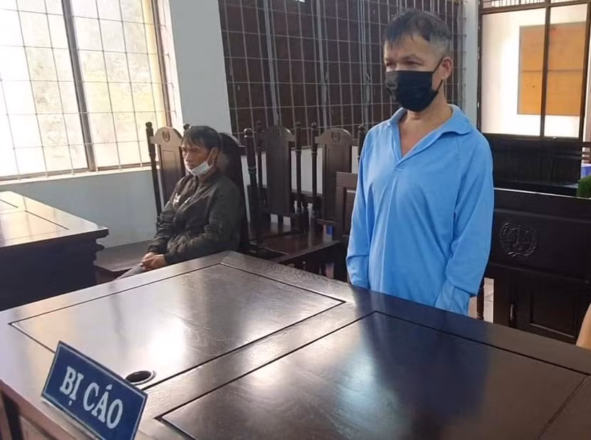 Bị cáo Trần Văn Niu tại phiên xét xử