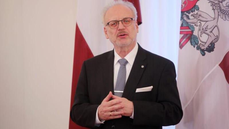 Tổng thống Egils Levits (Ảnh: LETA) Tổng thống Egils Levits (Ảnh: LETA)