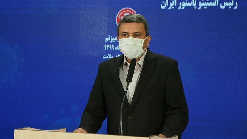 Chủ tịch Viện Pasteur Iran, tiến sĩ Alireza Biglari phát biểu trong cuộc họp báo hôm 9-10 Chủ tịch Viện Pasteur Iran, tiến sĩ Alireza Biglari phát biểu trong cuộc họp báo hôm 9-10