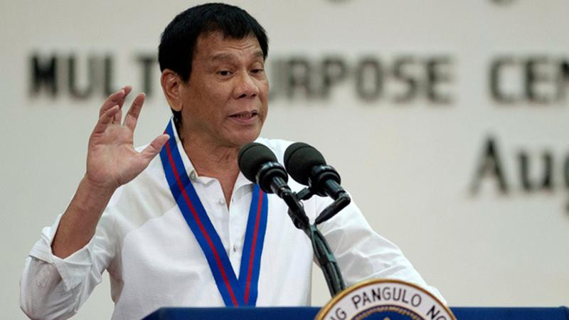Tổng thống Philippines Rodrigo Duterte (Ảnh: Reuters) Tổng thống Philippines Rodrigo Duterte (Ảnh: Reuters)