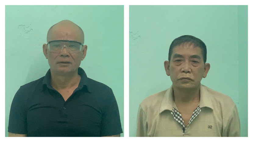 Hai đối tượng Nguyễn Văn Tuấn và Duy Thuỷ Hai đối tượng Nguyễn Văn Tuấn và Duy Thuỷ