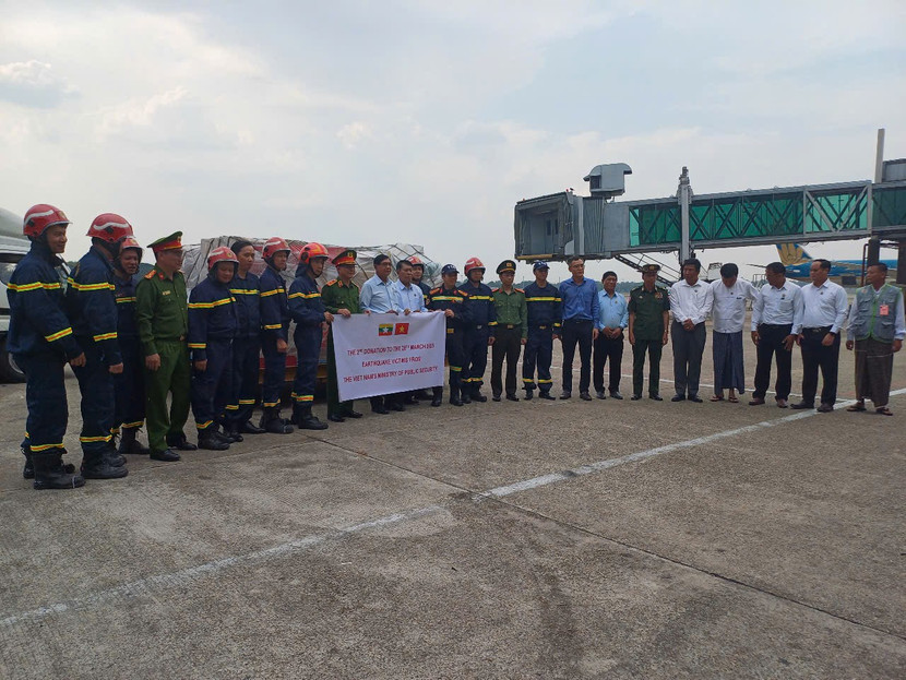 Đoàn công tác Bộ Công an Việt Nam hoàn thành xuất sắc nhiệm vụ tại Myanmar