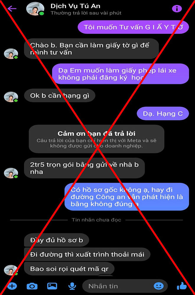 Các đối tượng hứa hẹn giấy phép lái xe và hồ sơ “như thật”, đảm bảo “qua mặt” được lực lượng chức năng Các đối tượng hứa hẹn giấy phép lái xe và hồ sơ “như thật”, đảm bảo “qua mặt” được lực lượng chức năng