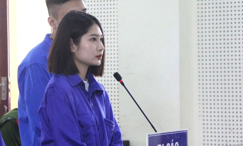 Nguyễn Thị Trang trong phiên xét xử Nguyễn Thị Trang trong phiên xét xử