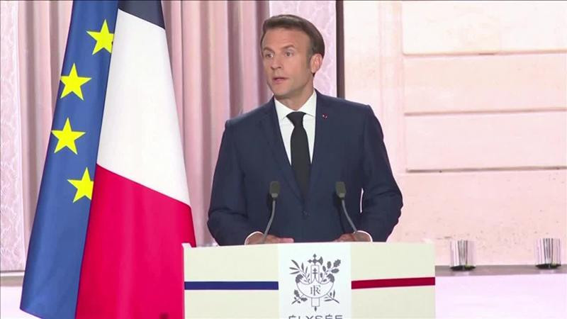 Tổng thống Macron tại Điện Elysée (Ảnh: Reuters) Tổng thống Macron tại Điện Elysée (Ảnh: Reuters)
