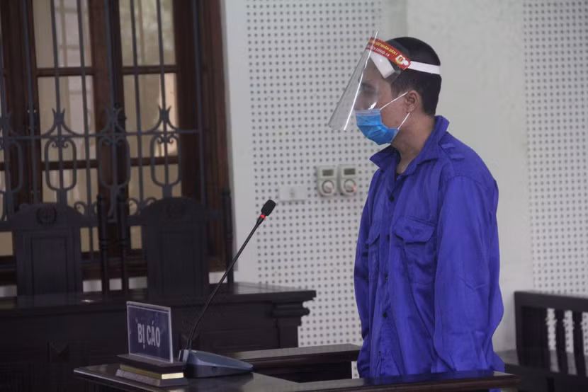 Lương Văn Tùng trong phiên xét xử Lương Văn Tùng trong phiên xét xử