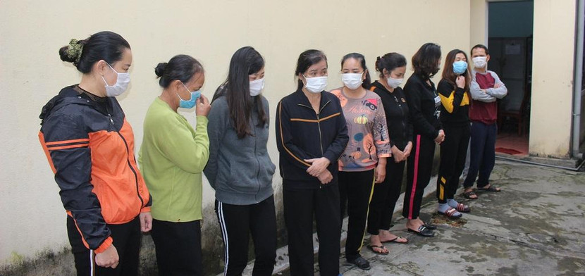 Các đối tượng trong đường dây đánh bạc của Phương Các đối tượng trong đường dây đánh bạc của Phương