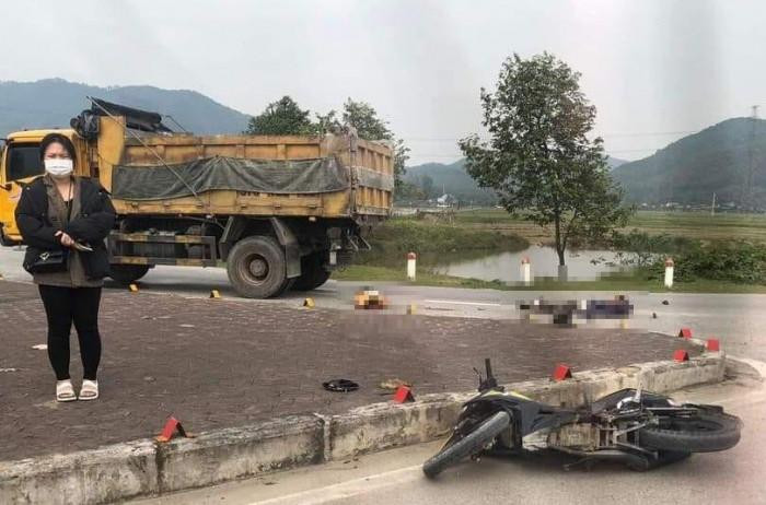 Hiện trường nơi đôi nam nữ gặp nạn