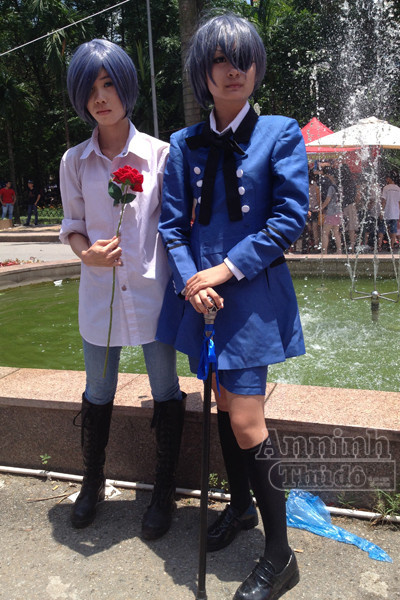 Nóng 40°C, giới trẻ Hà Nội vẫn váy áo lòa xòa, hào hứng Cosplay ảnh 4