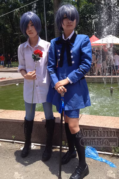 Nóng 40°C, giới trẻ Hà Nội vẫn váy áo lòa xòa, hào hứng Cosplay ảnh 4