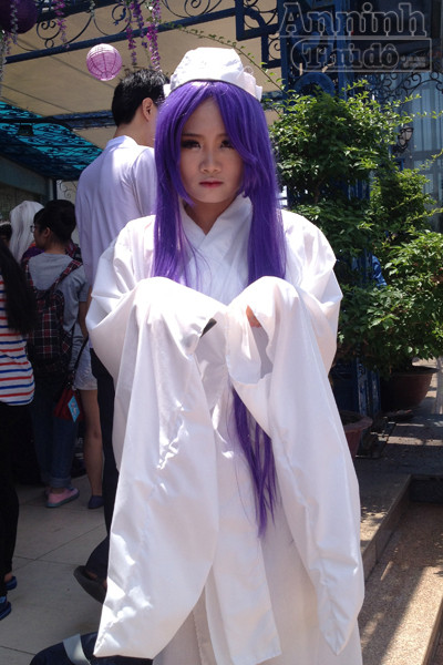 Nóng 40°C, giới trẻ Hà Nội vẫn váy áo lòa xòa, hào hứng Cosplay ảnh 9