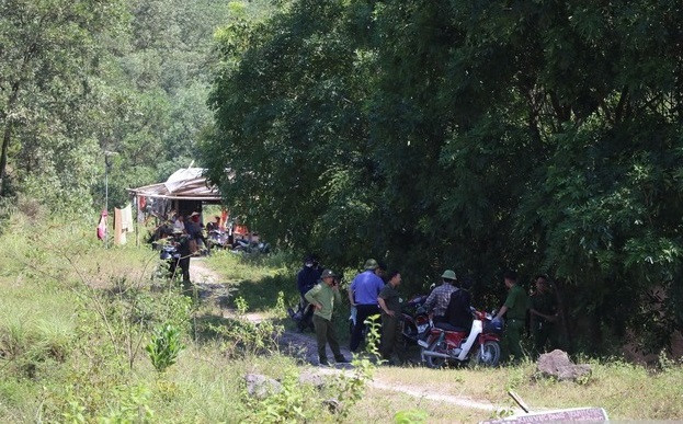 Hiện trường nơi phát hiện sự việc