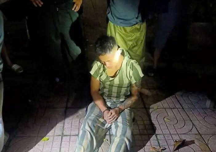 Phạm nhân Trần Ngọc Hòa thời điểm bị bắt Phạm nhân Trần Ngọc Hòa thời điểm bị bắt