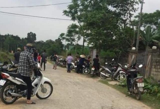 Nhà vợ chồng ông Đ. nơi xảy ra vụ việc Nhà vợ chồng ông Đ. nơi xảy ra vụ việc