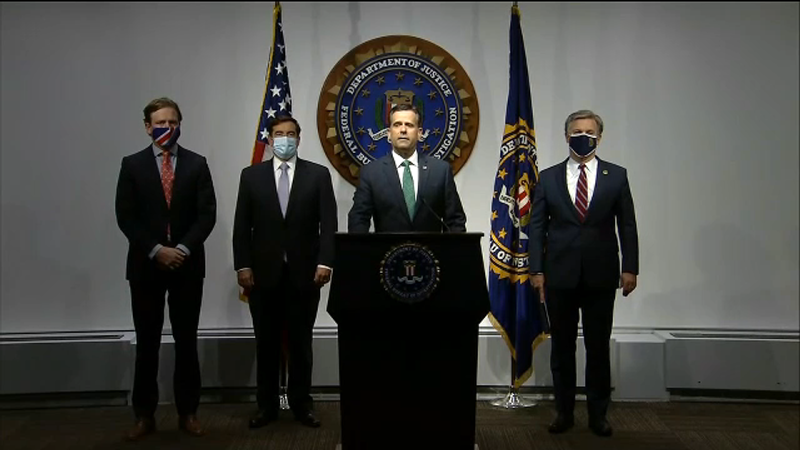 Giám đốc Cơ quan Tình báo Mỹ John Ratcliffe trong cuộc họp báo ngày 21-10