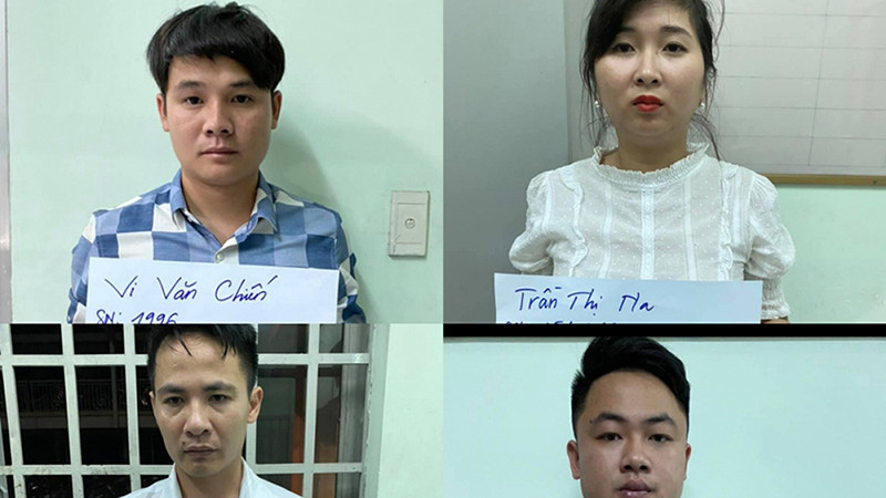 Tại cơ quan chức năng, 4 đối tượng khai nhận đã thực hiện thành công nhiều vụ lừa đảo Tại cơ quan chức năng, 4 đối tượng khai nhận đã thực hiện thành công nhiều vụ lừa đảo