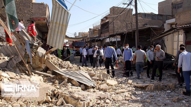 Vụ nổ khí gas san bằng cả 1 tòa chung cư 2 tầng