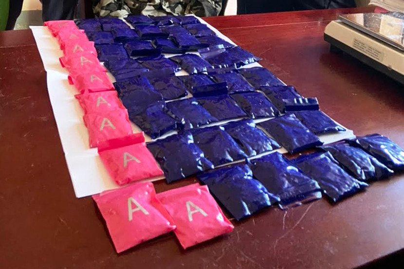 Số tang vật Cơ quan Công an thu giữ được (ẢNH: Công an tỉnh Nghệ An) Số tang vật Cơ quan Công an thu giữ được (ẢNH: Công an tỉnh Nghệ An)