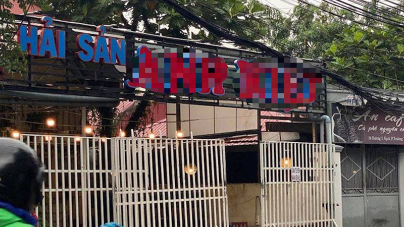 Quán nhậu nơi xảy ra vụ ẩu đả dẫn đến cái chết của cụ ông 70 tuổi