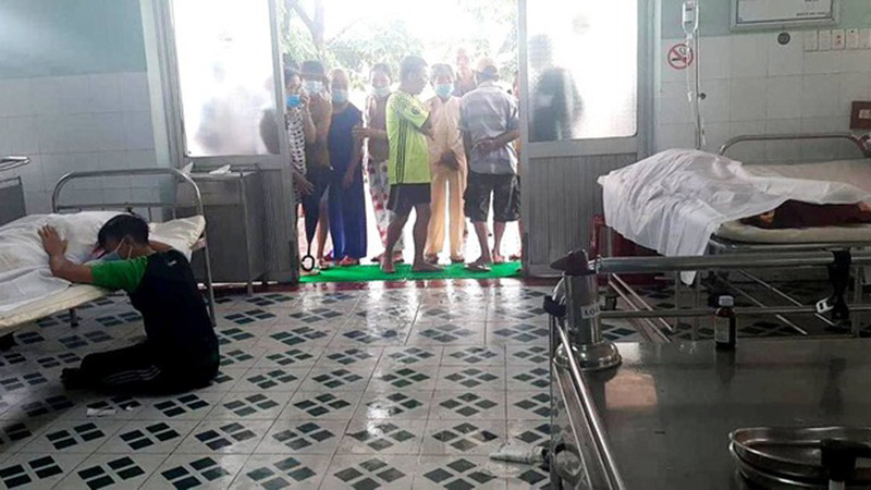 Hai mẹ con nạn nhân bị điện giật tử vong