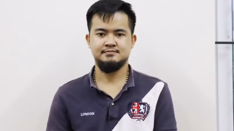 Đối tượng Trần Hải Dương (ảnh: Công an Hà Tĩnh)