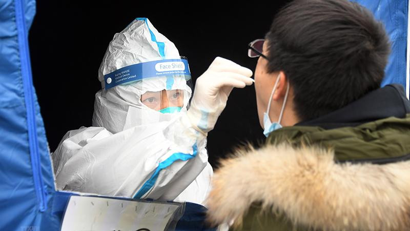 Thành phố Bách Sắc tiến hành phong tỏa kể từ 0h ngày 7-2 (Ảnh: TTXVN) Thành phố Bách Sắc tiến hành phong tỏa kể từ 0h ngày 7-2 (Ảnh: TTXVN)