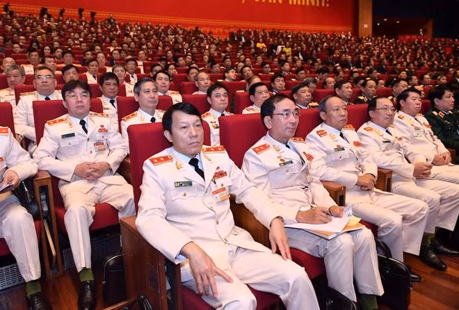 Đoàn đại biểu Đảng bộ Công an Trung ương tham dự Đại hội XIII