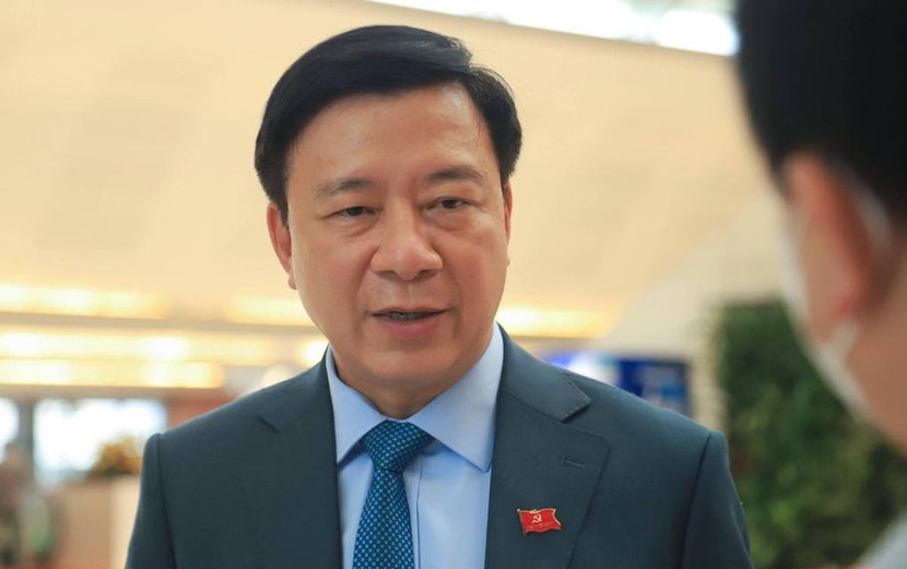 Bí thư Tỉnh ủy Hải Dương Phạm Xuân Thăng trao đổi với báo chí