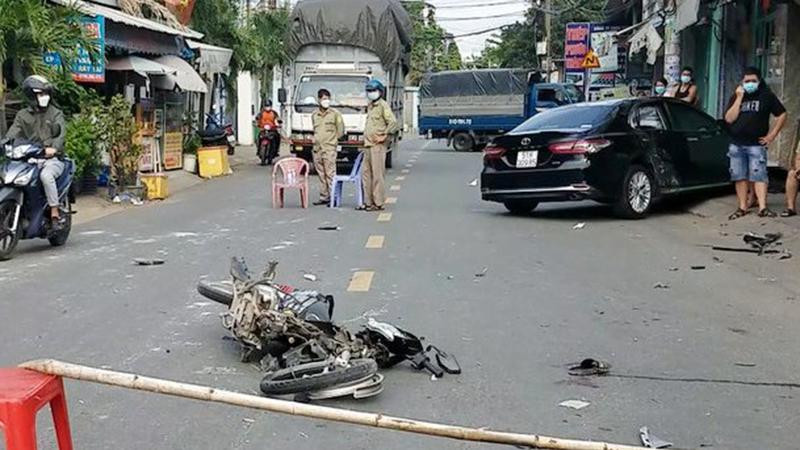 Hiện trường vụ tai nạn (Ảnh: Zing) Hiện trường vụ tai nạn (Ảnh: Zing)