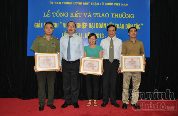 Phóng viên Báo An ninh Thủ đô đoạt 1 giải B, 2 giải Khuyến khích ảnh 1