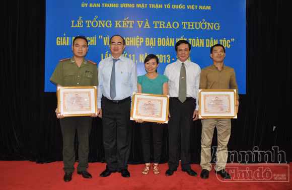 Phóng viên Báo An ninh Thủ đô đoạt 1 giải B, 2 giải Khuyến khích ảnh 1