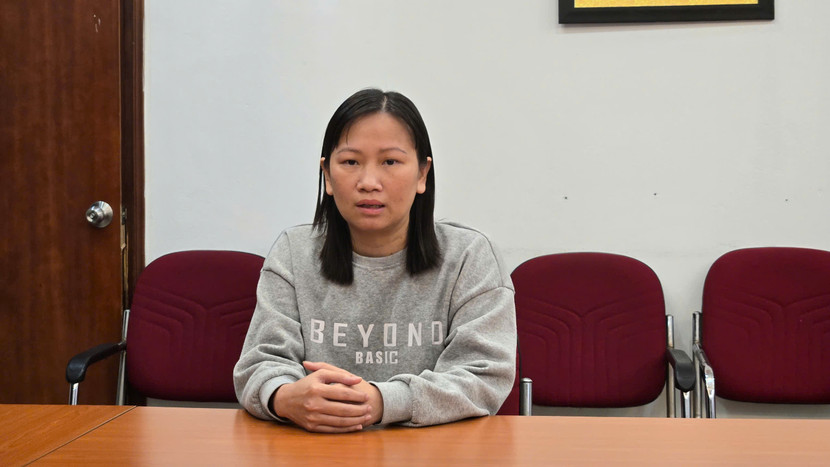 Đối tượng Lê Thị Hiền tại cơ quan điều tra