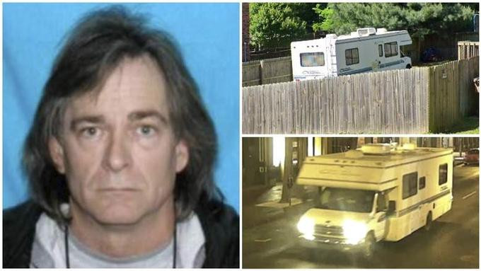 Nghi phạm Anthony Quinn Warner và chiếc xe dã ngoại đã phát nổ hôm 25-12