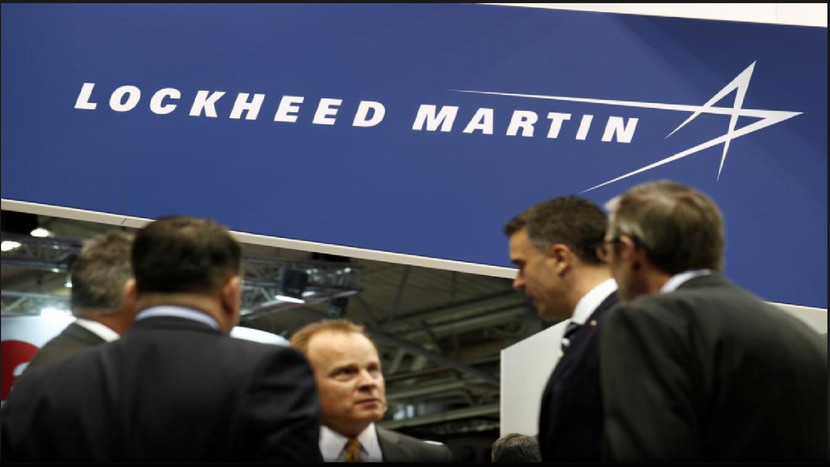 Logo của tập đoàn Lockheed Martin.
