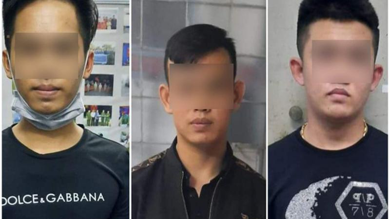 Ba nghi phạm lừa đảo qua mạng