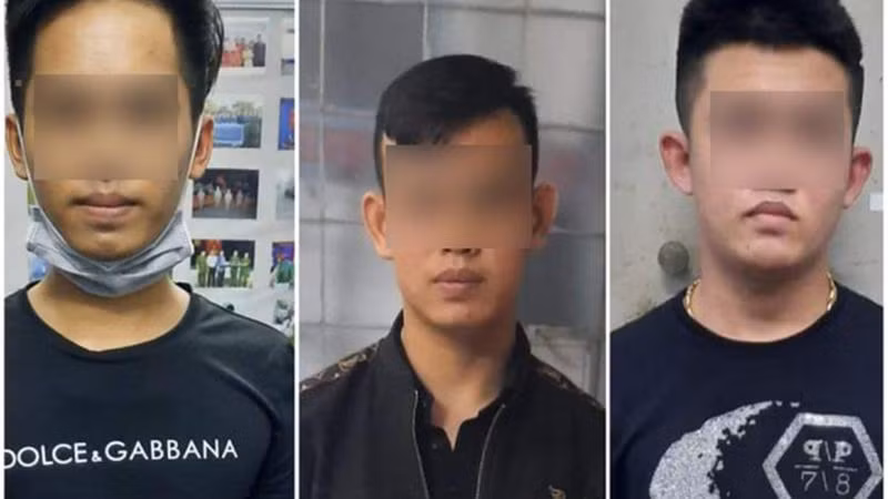 Ba nghi phạm lừa đảo qua mạng