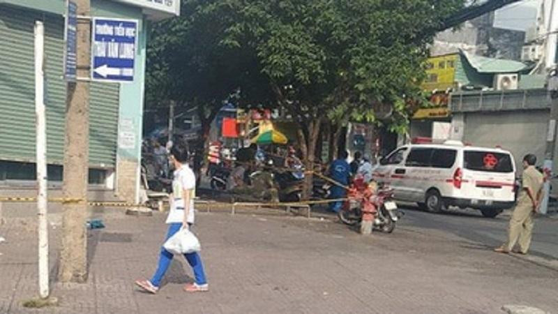 Công an phong tỏa, khám nghiệm hiện trường