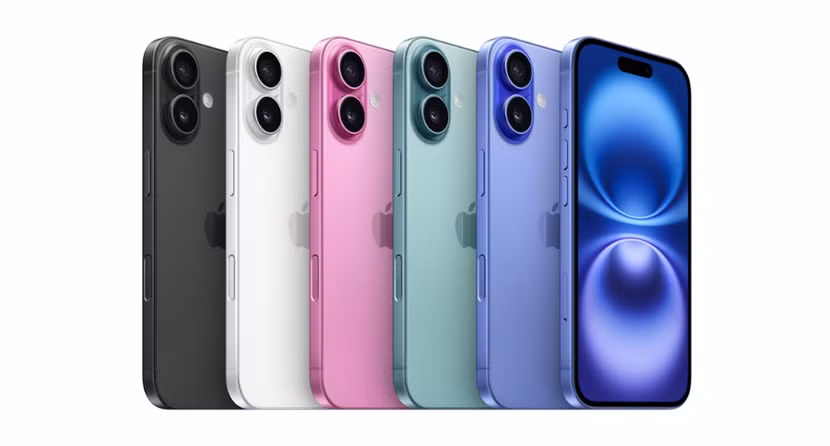 iPhone 16 mang đến một bảng màu sắc tươi mới, phù hợp với nhiều cá tính khác nhau (Nguồn ảnh: Apple)