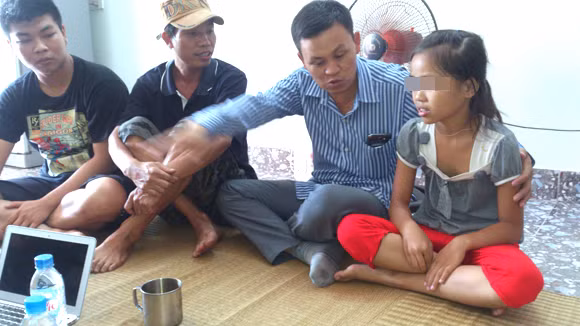 Không có việc 2 bé gái bị bắt cóc ảnh 1