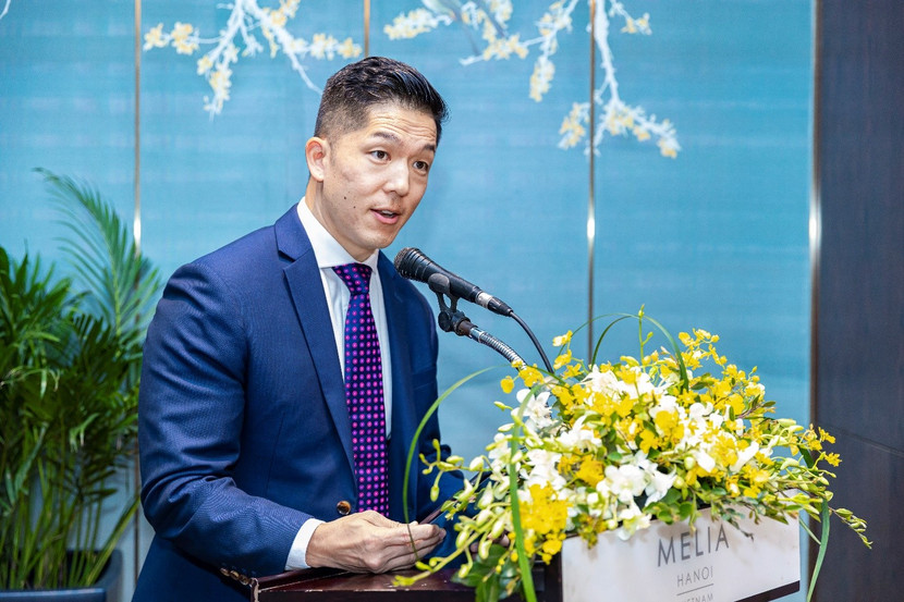 Ông Darrell Oh, Tổng Giám đốc Pfizer Việt Nam chia sẻ trong sự kiện.