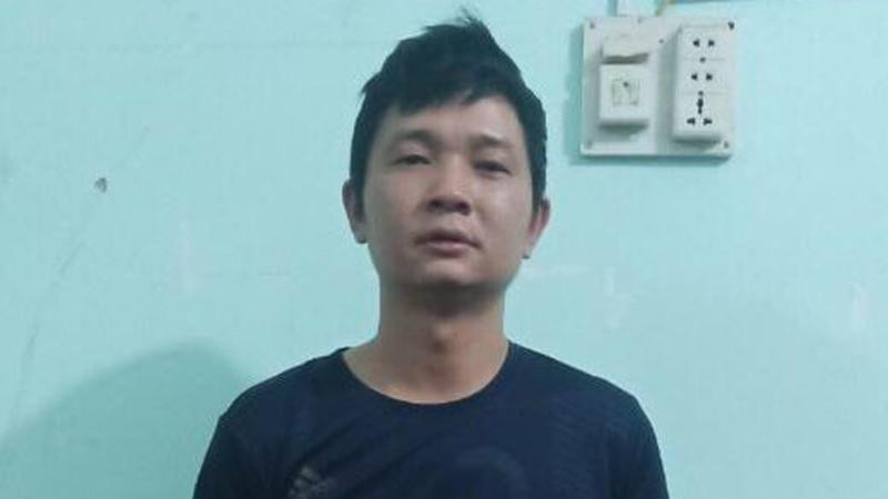 Nguyễn Tất Cường tại cơ quan công an Nguyễn Tất Cường tại cơ quan công an