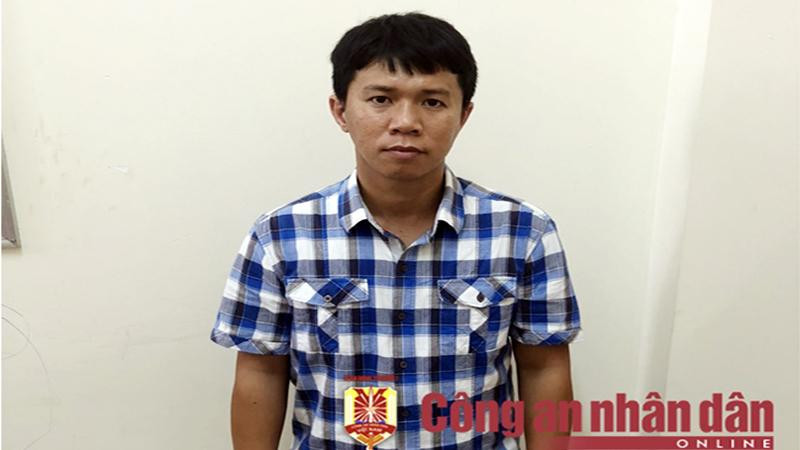 Đối tượng Bùi Viết Duy (Ảnh: Công an nhân dân online)