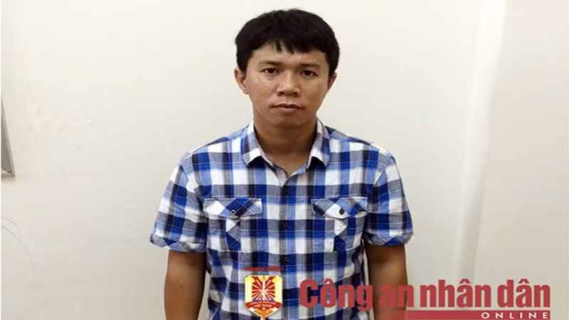 Đối tượng Bùi Viết Duy (Ảnh: Công an nhân dân online)