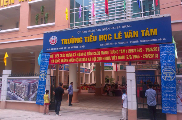 Khánh thành Trường tiểu học Lê Văn Tám mới ảnh 1