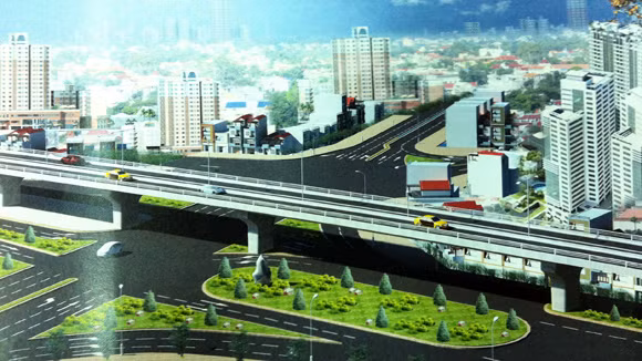 Nút giao thông Ô Chợ Dừa: Trụ cầu vượt nằm ngoài Đàn Xã Tắc ảnh 2